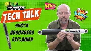 Shock Absorbers Explained  Tech Talk with Mic from Ironman 4x4 [upl. by Madden]