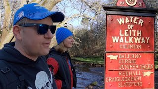 An Edinburgh city walk with a difference  The Water of Leith Walkway from Balerno to Leith [upl. by Reifinnej977]