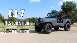 Complete Jeep Restoration in 10 Minutes [upl. by Jameson835]