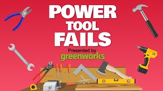 Hilarious Power Tool Fails [upl. by Alamaj]