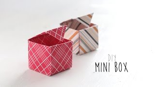 DIY Mini box [upl. by Nalyd]