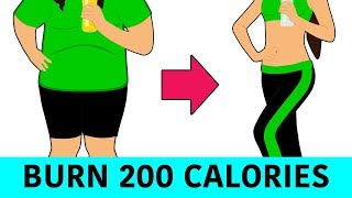 Burn 200 Calories in 20 Minutes  Home Workout [upl. by Denna905]