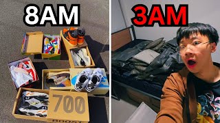 24 Hours Of A FullTime Sneaker Reseller [upl. by Wendalyn]