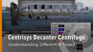 Centrisys Decanter Centrifuge Understanding Differential Speed [upl. by Delogu]