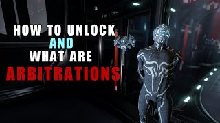 How to Unlock amp what are Arbitrations Warframe [upl. by Kcirredal]