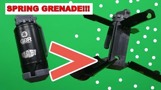 FULL REVIEW  GBR grenade  CHEAPEST SPRING GRENADE 00 [upl. by Trinity945]