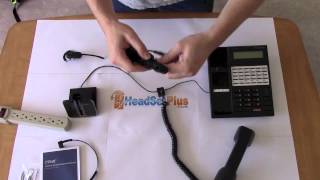 How To Setup Plantronics CS540 Wireless Headset [upl. by Gnoh]