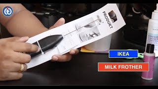 IKEA MILK FROTHER Review amp Battery Installation [upl. by Anselme]