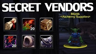 Hidden amp Secret Vendors in WoW Classic [upl. by Drais14]