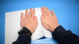 How To Accurately Cut Paper Without Scissors  How To Make a Perfect Square of Paper [upl. by Anikal]