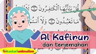 Al Kafirun dan Terjemahan  Juz Amma Diva  Kastari Animation Official [upl. by Anoblav]