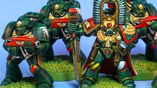 Retro painting Dark Angels [upl. by Nikolos641]