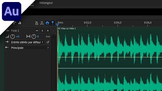 Montage sonore simple avec Adobe Audition [upl. by Yauqram]