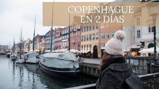 COPENHAGUE EN 2 DÍAS Guía de viaje a la capital de Dinamarca  Vlog 🇩🇰 [upl. by Mackenie]