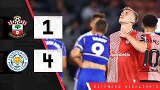 EXTENDED HIGHLIGHTS Southampton 14 Leicester City  Championship [upl. by Caniff893]