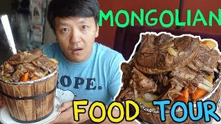 TRADITIONAL Mongolian Food Guide in Ulaanbaatar Mongolia [upl. by Rather]