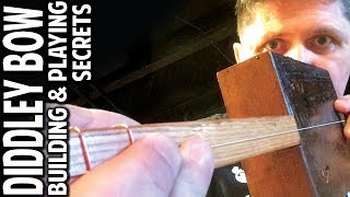 OneString Diddley Bow Building amp Lonnie Pitchford Playing Secrets by Shane Speal [upl. by Willdon]