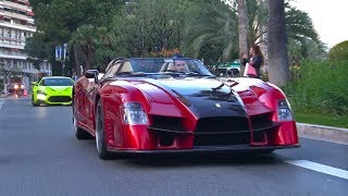 1 of 1 Ferrari Sbarro Tornado SB1 on the road in Monaco [upl. by Asyral]