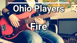 Ohio Players  Fire Bass Cover TABS 🎸 [upl. by Anairad]