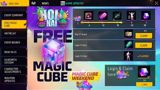 CLAIM HOLI HAI EVENT FREE MAGIC CUBE🔥 para SAMSUNGA3A5A6A7J2J5J7S5S6S7S9A10A20A30A50 [upl. by Aerahs]