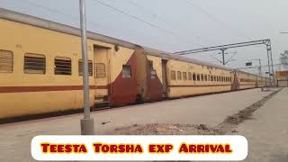 Teesta torsha express Arrival [upl. by Ydnahs45]