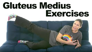 Gluteus Medius Exercises for Beginners [upl. by Ellehcem997]