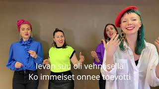 TUULETAR  Ievan polkka w lyrics [upl. by Aziaf]