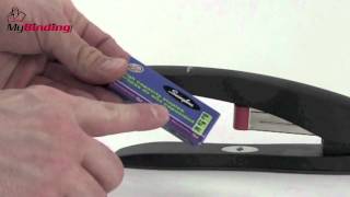 Swingline High Capacity Desk Stapler Demo  S7077701 [upl. by Aihsila474]