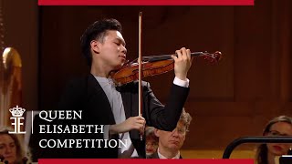 Tchaikovsky Violin Concerto in D major op 35  Timothy Chooi  Queen Elisabeth Competition 2019 [upl. by Nylavad]