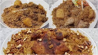 PILAU MAPISHI AINA 3 YA WALI  Kenya Pilau 3 IN ONE RICE RECIPES swahilipilau Tajiris Kithen [upl. by Eedyak]