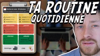 Apprendre lespagnol 🏠  Ta Routine PARFAITE 📋en 30 minutes par jour [upl. by Aldas]