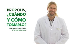 Própolis cuándo y cómo debemos tomarlo Tu Farmacéutico Informa  PlantasMedicinales [upl. by Etteve]