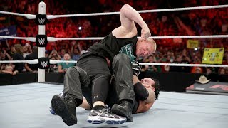 Brock Lesnars most ferocious brawls — WWE Playlist [upl. by Inek953]