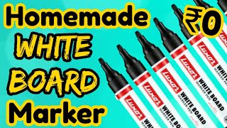 Diy Whiteboard Marker  How to make whiteboard marker at homeHomemade diy whiteboard markerDiy pen [upl. by Gean]