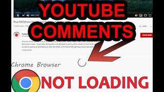 YouTube comments wont load  Lets try to FIX IT [upl. by Bryanty]