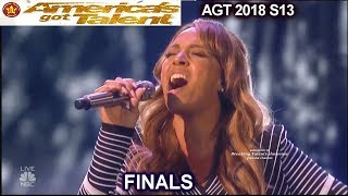 Glennis Grace sings “Run” ABSOLUTELY SENSATIONAL  Americas Got Talent 2018 Finale AGT [upl. by Quin]