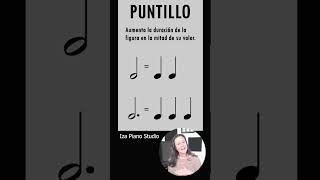 ¿para qué sirve el PUNTILLO en música [upl. by Paulina782]