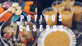 LAS TRES RECETAS DE POTITOS QUE LE HAGO A MI BEBE  Sara Bruno [upl. by Ixel69]