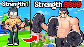 Becoming the STRONGEST PLAYER in ROBLOX [upl. by Nohj]