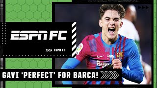 Gavi ‘JUST PERFECT’ for Barcelona vs Elche  ESPN FC [upl. by Werna]