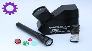 How do you KNOW what a gem is Refractometer Tutorial [upl. by Nylaf]