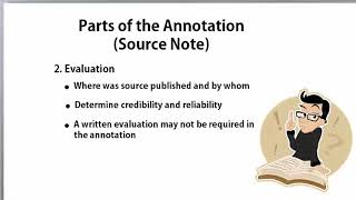 How to Write an Annotated Bibilography Part 2 [upl. by Nahtam]