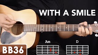 With a Smile  Eraserheads Guitar Tutorial Riff TAB chords strumming [upl. by Mendive]