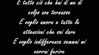 Tiziano Ferro  Ti scatterò una foto lyrics [upl. by Marigold]