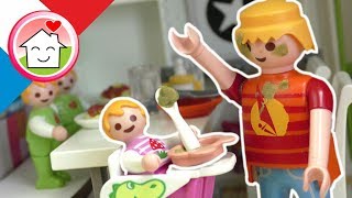 Playmobil en francais Un jour avec Mia  La famille Hauser [upl. by Newton812]