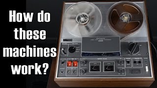 Exploring a Reel to Reel Tape Recorder Sony TC366 [upl. by Lussier]