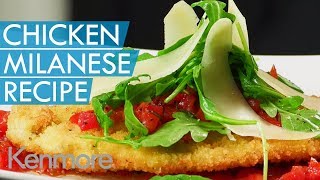 Chicken Milanese Recipe with Chef Nick Stellino  Kenmore [upl. by Einon]