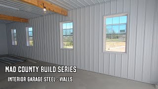 Garage Interior  Steel Walls [upl. by Rex]