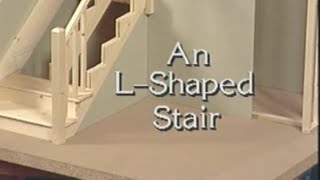 How to Build Stairs An LShaped Stair [upl. by Nimaj]