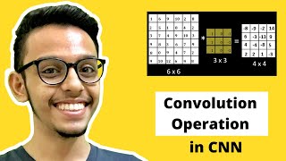 Convolution Operation in CNN [upl. by Arielle]